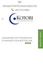 Mobile Screenshot of kotoritechnologies.com